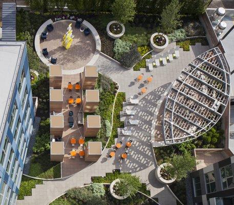 Residential Roof Terrace at ZINC, Cambridge, MA