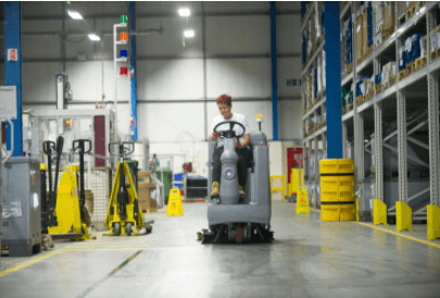 Trinity Janitorial Services cleans warehouses and industrial facilities