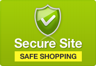 Safe and secure shopping using the latest 128-bit encryption.