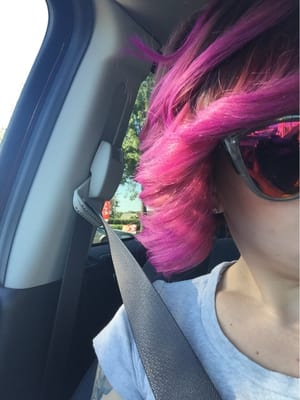 Pink color and a trim!