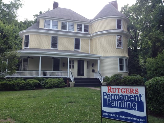 15 year paint warranty on this historic South Orange home.