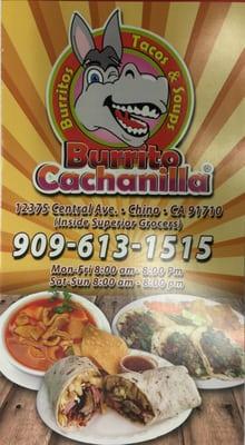 Burrito Cachanilla