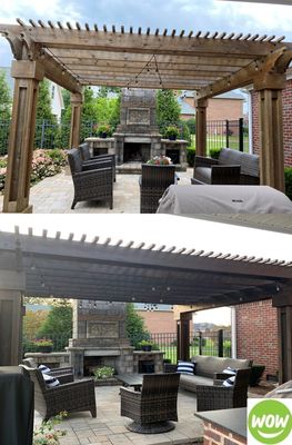 New take on a pergola