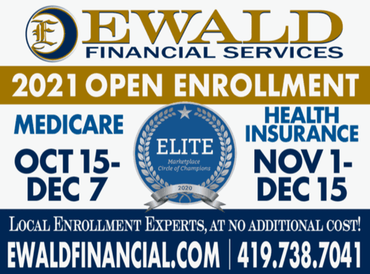 So it begins Oct 15th #Medicare2021 Nov 1st #HealthInsurance2021 #OpenEnrollment @ewaldfinancial