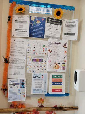 Activities board