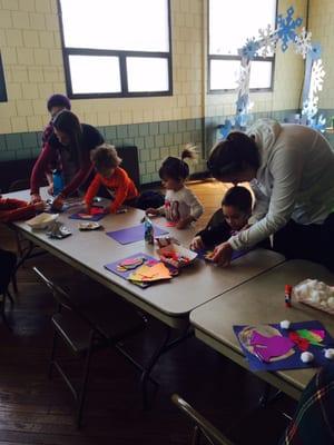 Crafting @ Kindersports. Free activity. Monday's 10am-12pm