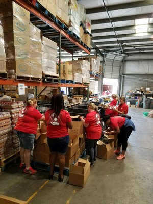 Sorting foof for pantry