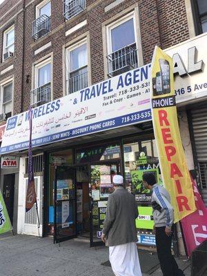 5th ave WIRELESS & TRAVEL AGENCY