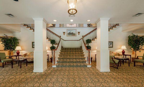 Georgian Staircase in the lobby