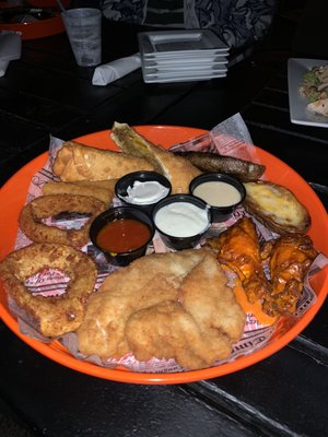 Sampler platter