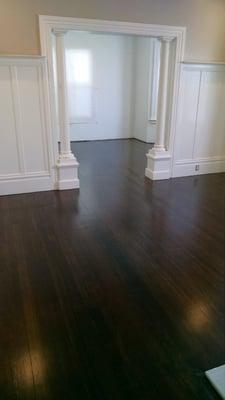 120 year old Douglas Fir Floor we restored and brought back to life...