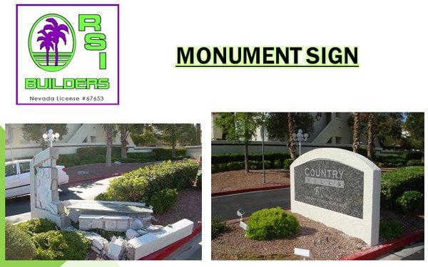 Monument Signs