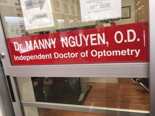 Dr. Manny Nguyen, O.D. (Independent Doctor of Optometry)