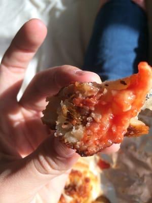 Ordered the tomato bacon rolls, found a giant cooked fly inside one of them.