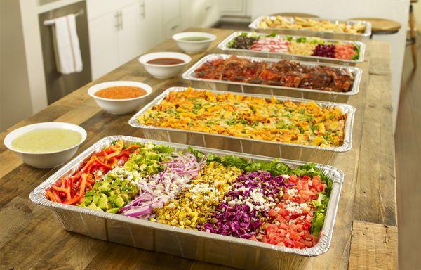 We have many catering options for Office and Family events.