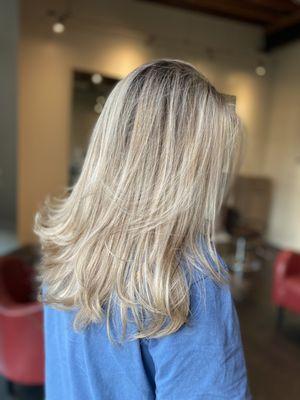 Blended blonde!