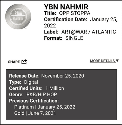 Platinum Certification