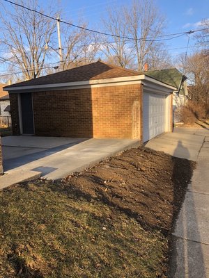 Back yard patio