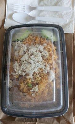 Thai Fried Rice as delivered