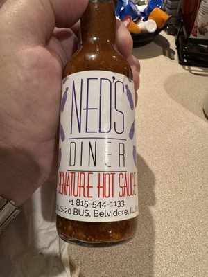 They're amazing house hot sauce