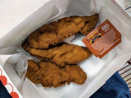 Chicken tenders, to go