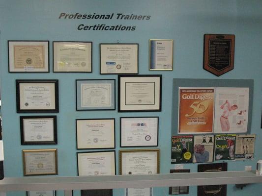 Personal Trainer Certifications- HOWEVER its not about passing a weekend test. We pride on application.