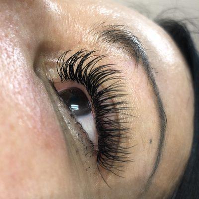 Eyelashes extension