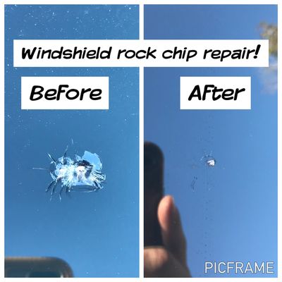 Professional fix of Nasty Rock Chip