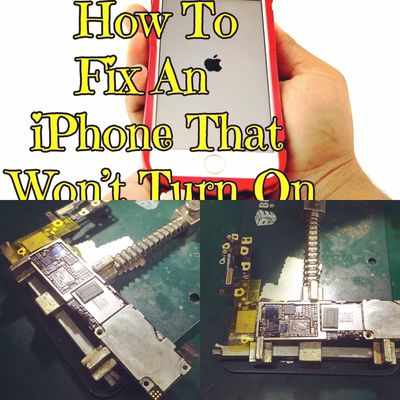 IPhone 6,iPhone 6 plus doesn't turn on , motherboard repair , power ic replacement