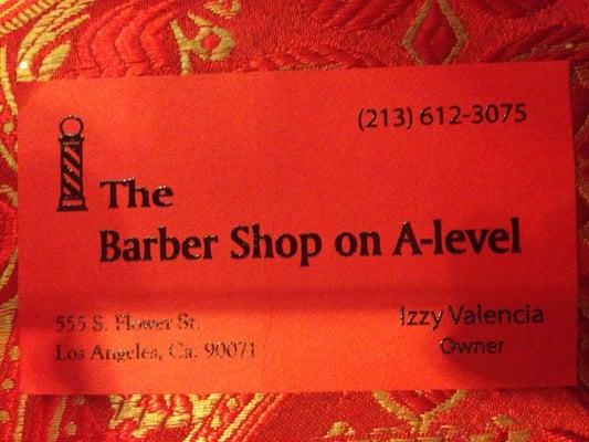 The Barber Shop on Level A