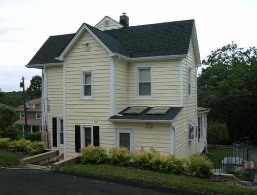 NEW SIDING,ROOF,SKYLIGHT,GUTTERS