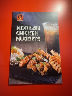 Korean chicken nuggets