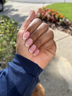 SNS French + manicure