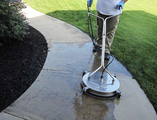 Our pressure washing division does amazing work!