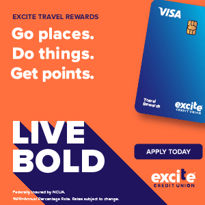 Travel Rewards Credit Card from Excite