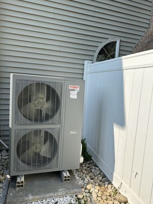 Hyper heat inverter heat pump replacement