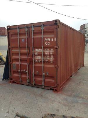 Used 20 FT standard cargo container