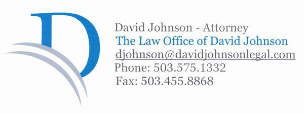 The Law Office of David Johnson in Salem, Oregon. Family Law Attorney and Divorce Lawyer