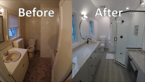 Bathroom remodel