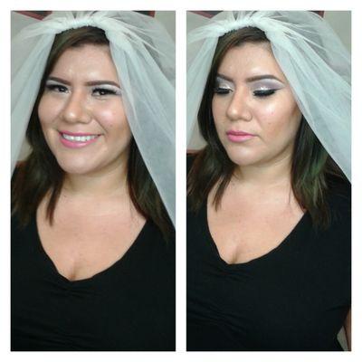 Bridal makeup