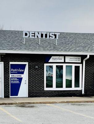 Shopfront view Park View Dental Eldridge dentist