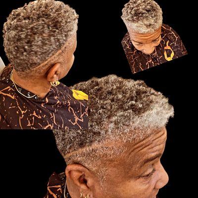 Gray hair, we don't care age ant nothing but a # we got you covered