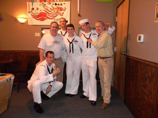 Fleet Week is one of Gay Portland's favorite times of year! And the fleet always seems to find its way to The Fox & Hounds