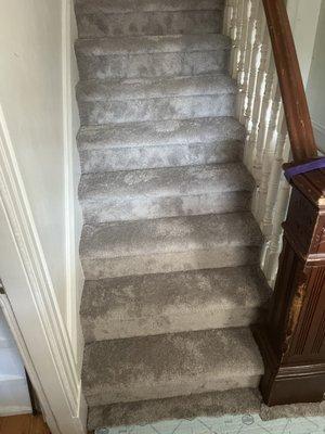 Stairs go5 carpeted though.