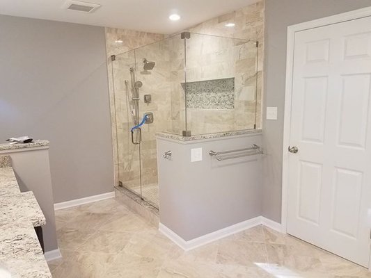 Here's a few pictures from our Shamong NJ bathroom project. Just needs some finishing touches.