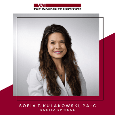 Sofia T. Kulakowski, PA-C. Now accepting general and cosmetic dermatology patients in our Bonita Springs location.