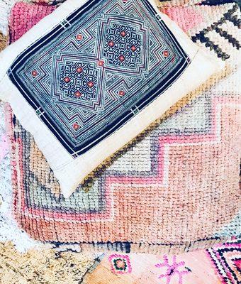 Vintage Moroccan Floor Cushions