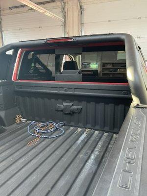 Chevy Silverado back glass replacement