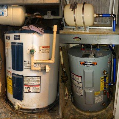 Condo water heater change out