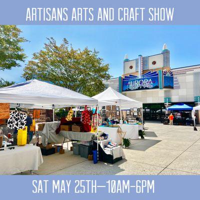 Artisans Arts and Crafts Show in front of The Fringe--Sat May 25th 2024  (10am-6pm)